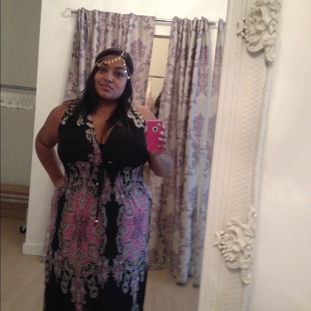 Patterned Maxi Dress - Picture 5 of 5